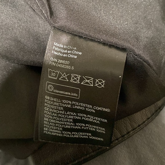 h&m leather jacket - Picture 5 of 5